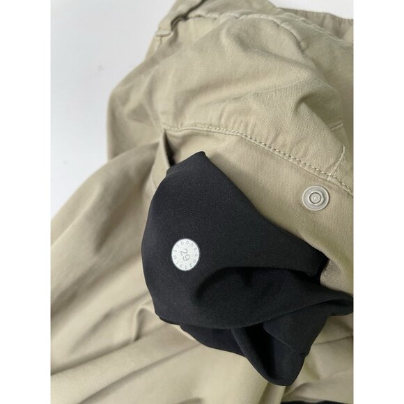 Lululemon Men’s Commission Slim-Fit Trouser Sheep Oak Khaki 29x30 - Picture 4 of 7